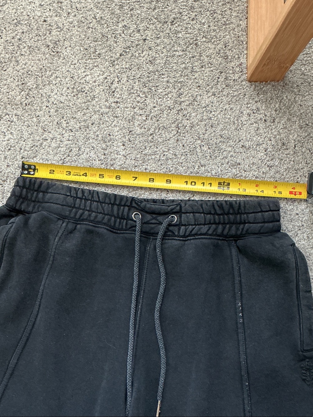 FP Movement by Free People Sprint to the Finish Sweatpants ~ Mineral Wash Black - Picture 8 of 16